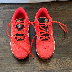 Nike Kids Red and Black Sneakers